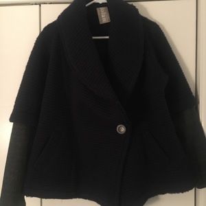 Anthropologie oversized coat